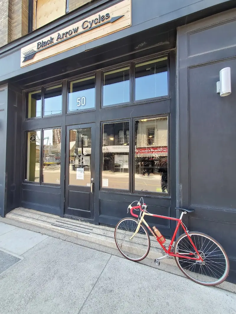 Black Arrow Cycles storefront