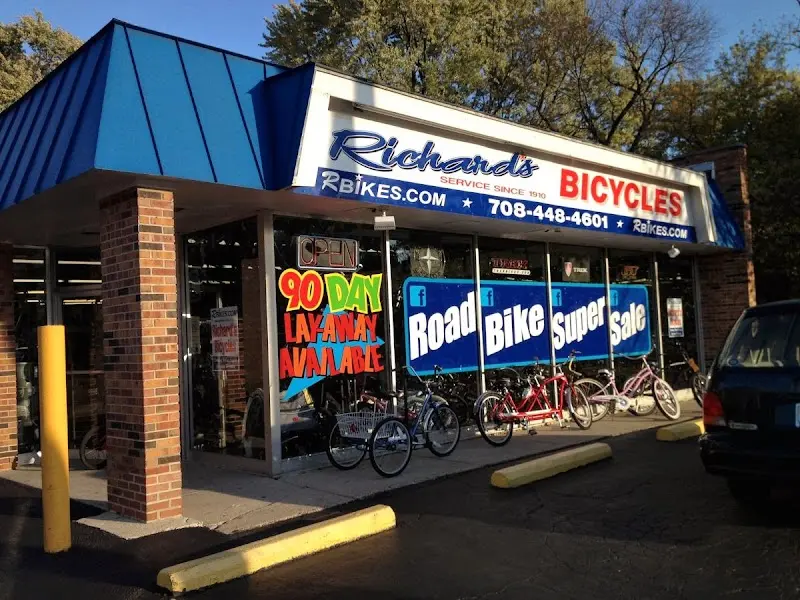Richards Bicycles storefront