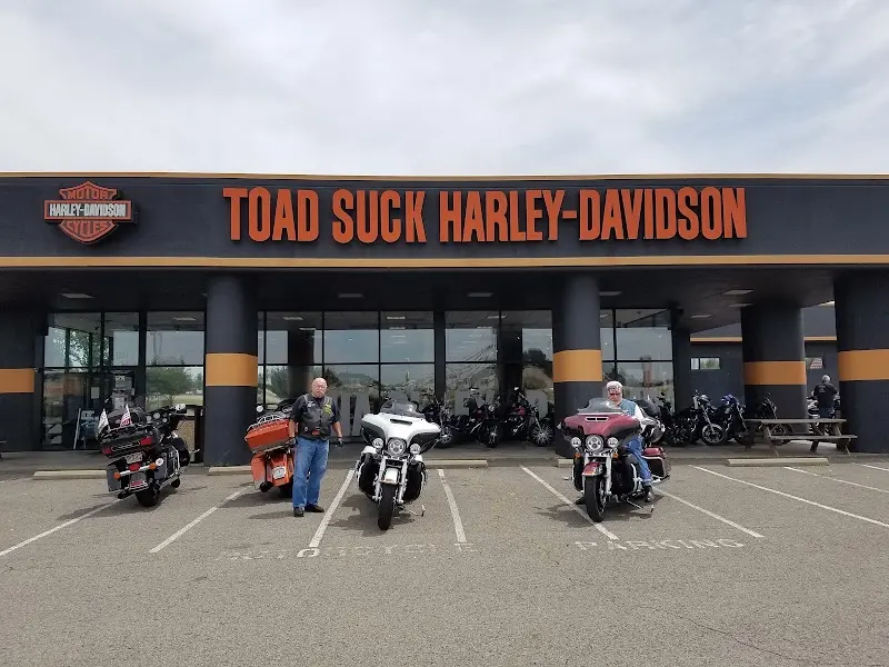 Toad Suck Harley-Davidson storefront