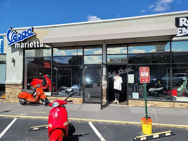 Vespa Marietta storefront