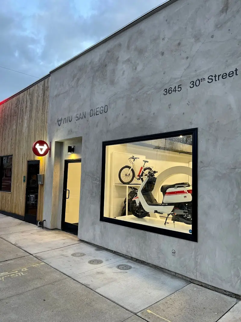 NIU Mobility San Diego storefront