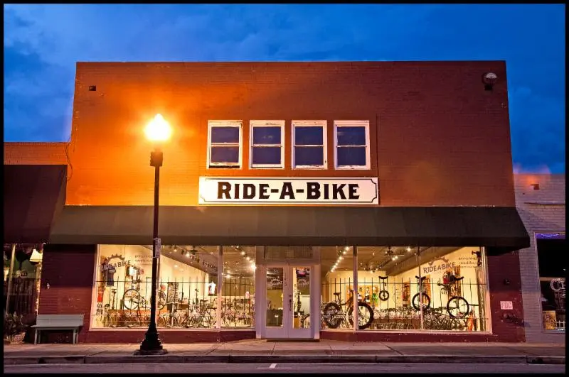 Ride-A-Bike Bicycle Shop storefront