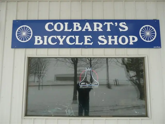 Colbart's Bicycle Shop storefront