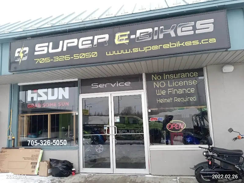 Super E Bikes storefront