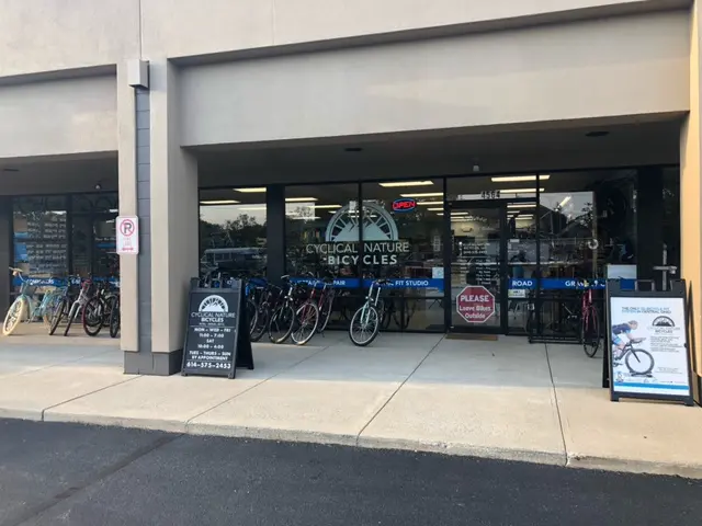 Cyclical Nature Bicycles storefront