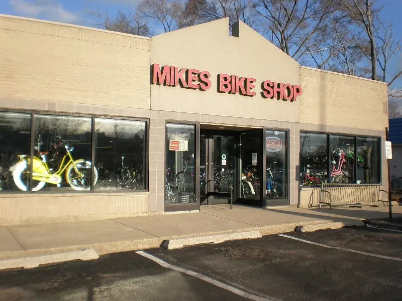 Mikes Bike Shop storefront