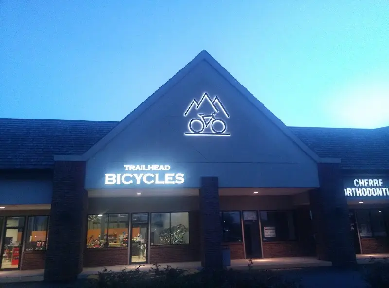 Trailhead Bicycles storefront
