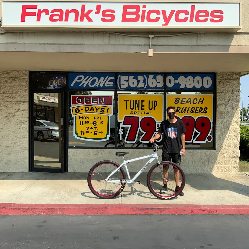 Frank's Bicycles storefront