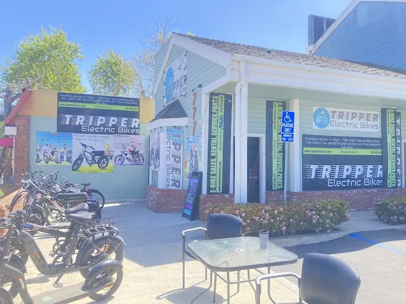 Tripper Electric Bikes - H.Q. & customer service dept. storefront