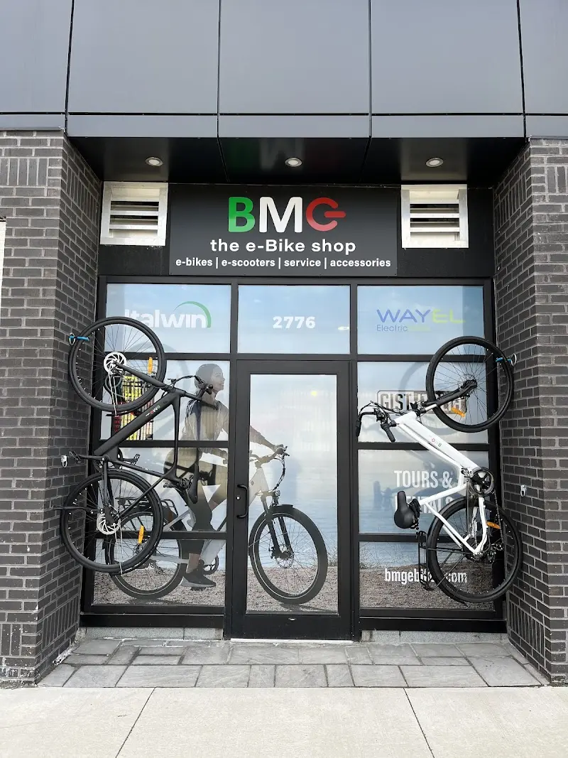 BMG eBikes storefront