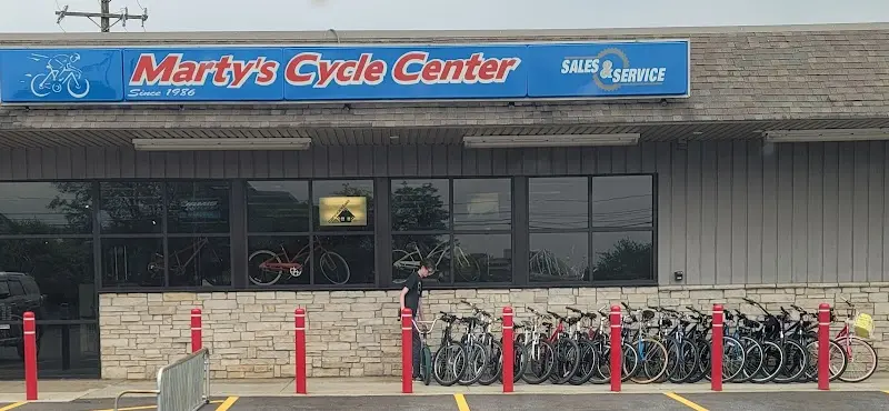 Marty's Cycle Center storefront