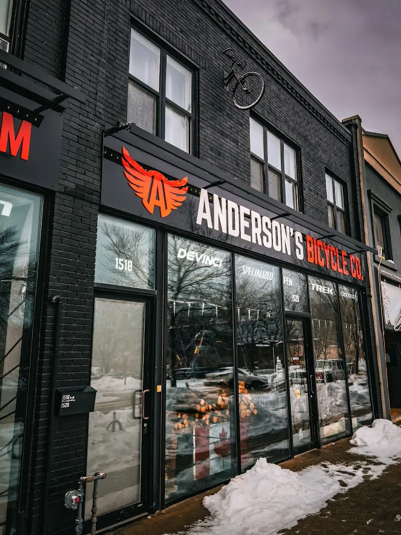 Anderson’s Bicycle Company storefront