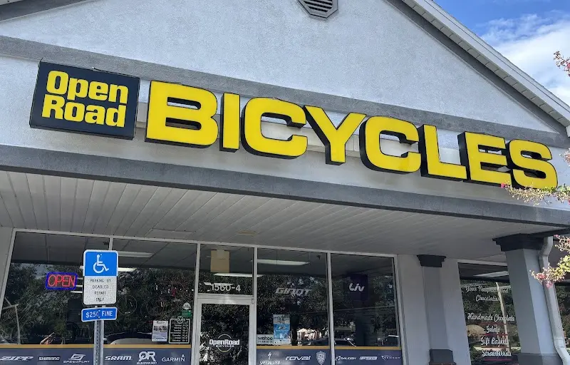 Open Road Bicycles storefront