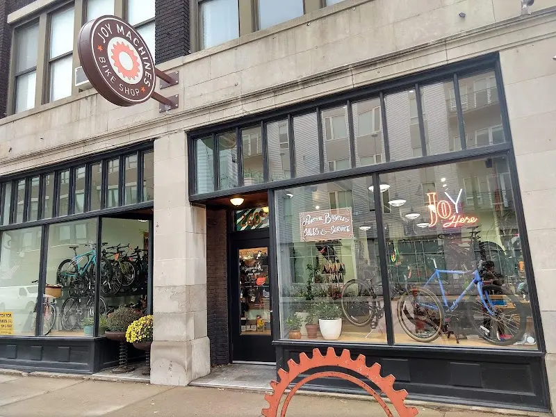 Joy Machines Bike Shop storefront