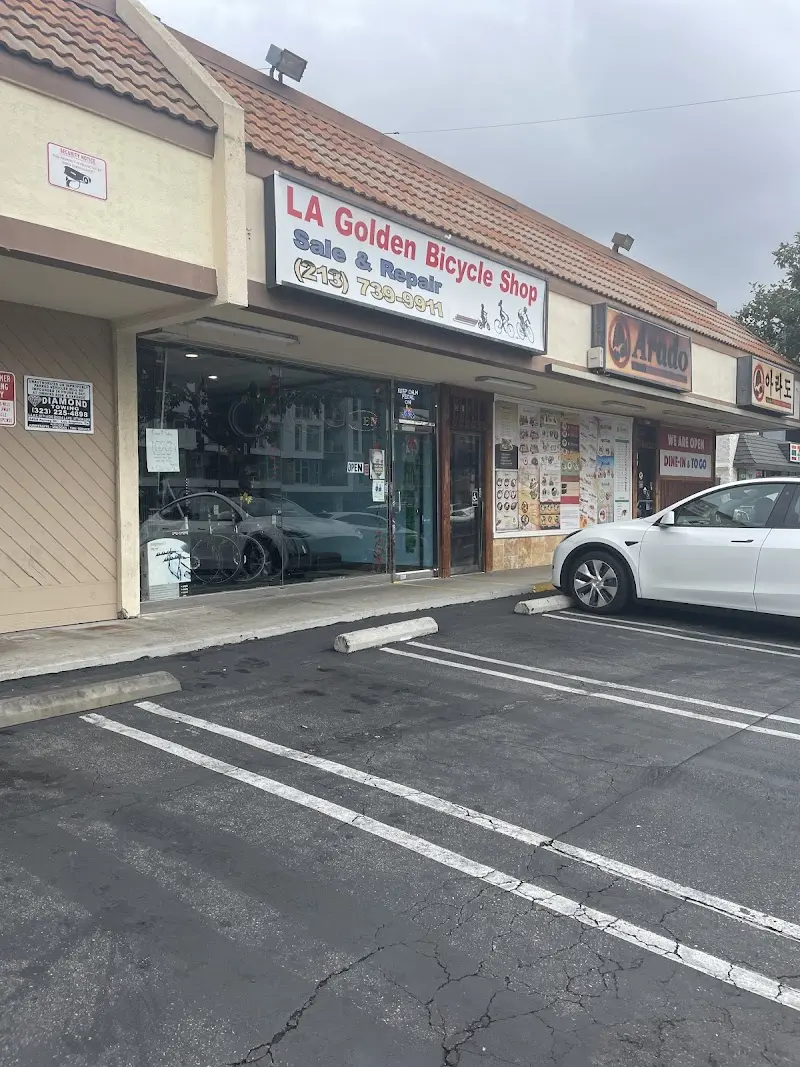 L.A. GOLDEN BICYCLE SHOP storefront