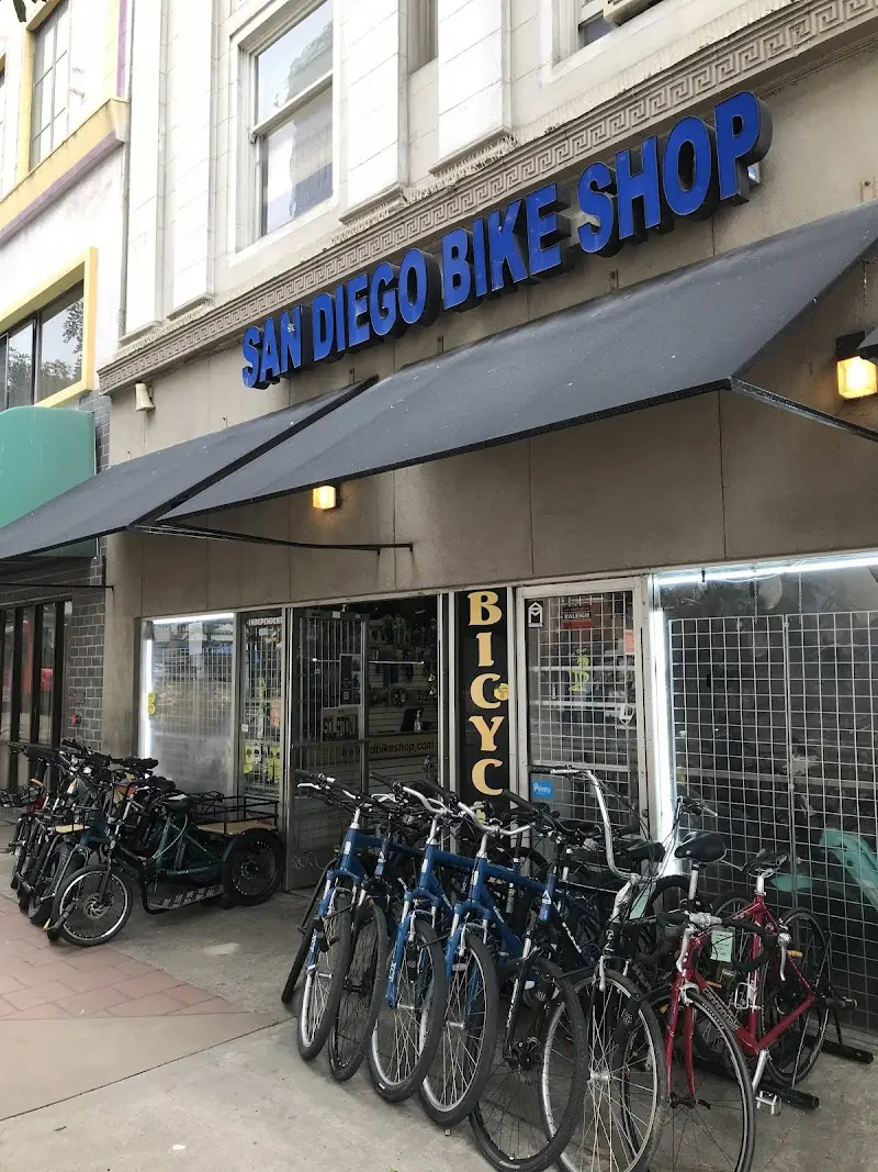 San Diego Bike Shop storefront