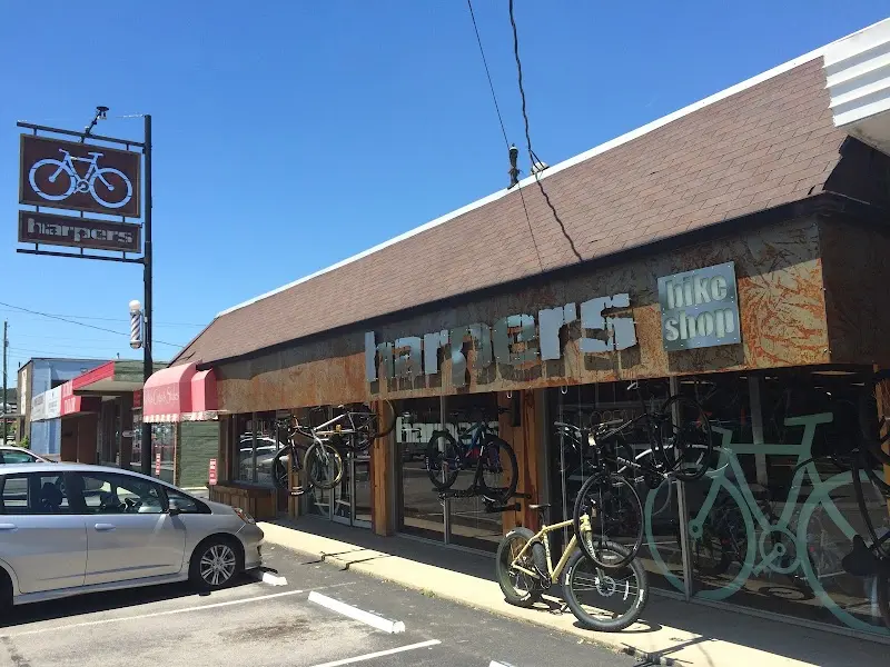 Harper's Bike Shop storefront