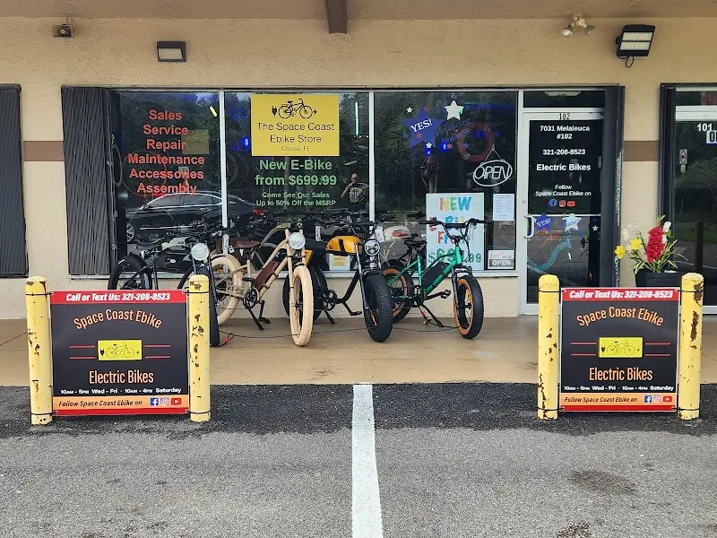 The Space Coast E-Bike Store storefront