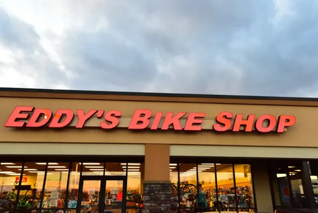 Eddy's Bike Shop storefront