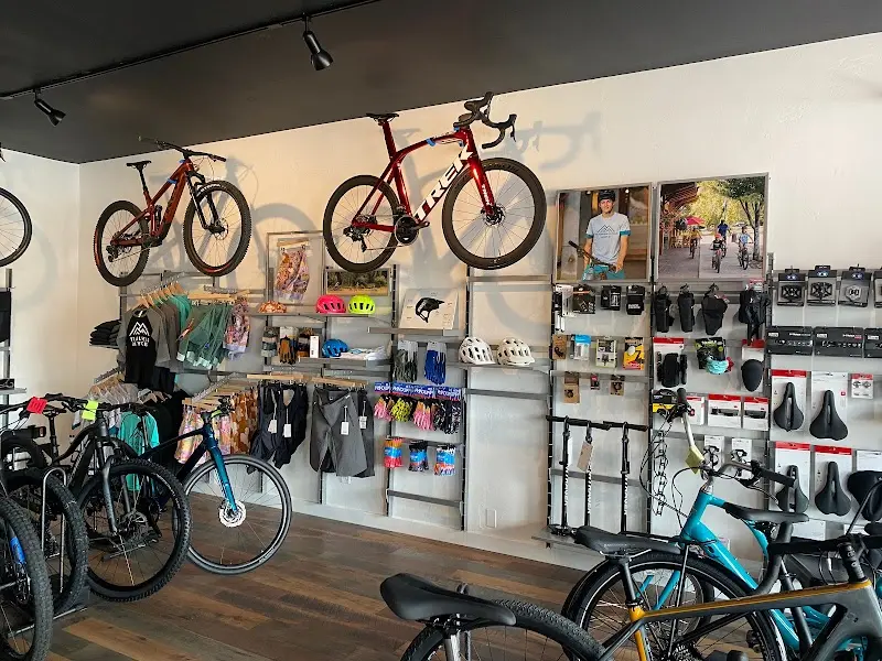 The Trailhead Bicycles storefront