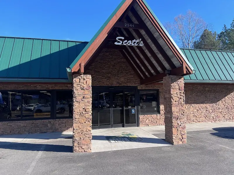 Scott's Bicycle Centre storefront