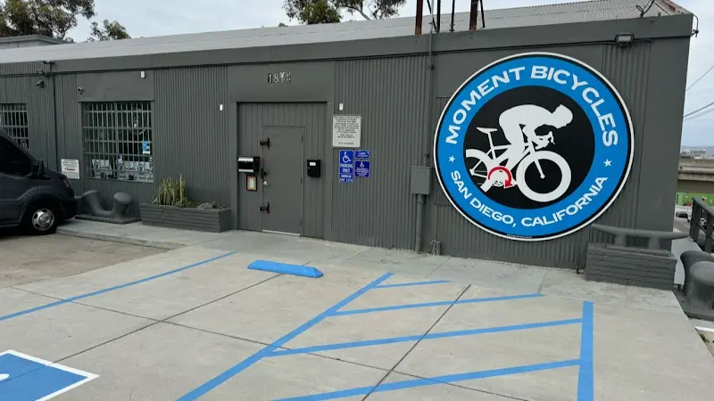 Moment Bicycles storefront