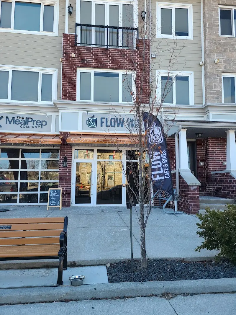 Flow Cafe & Bikes storefront
