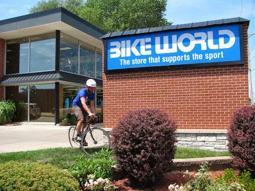 Bike World storefront