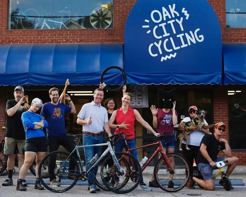 Oak City Cycling storefront
