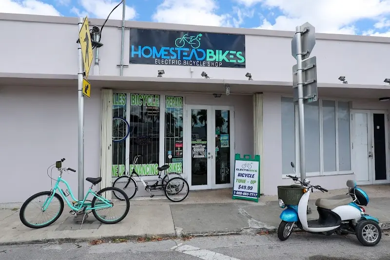Homestead Bicycle Shop storefront