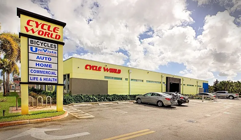 Cycle World storefront