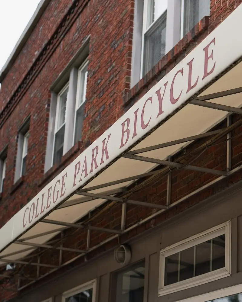 College Park Bicycles storefront
