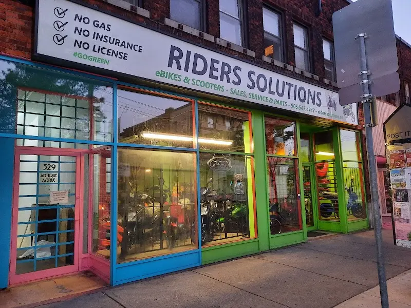 Riders Solutions EBikes storefront