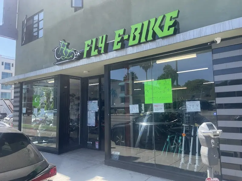 Fly E-Bike Santa Monica storefront