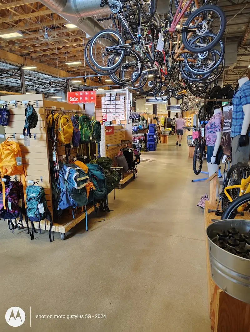 REI Bike Shop storefront