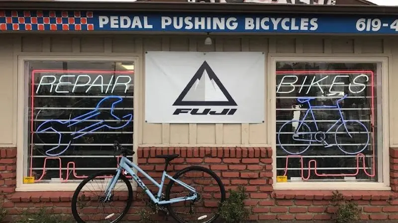 Pedal Pushing Bicycle Shop storefront