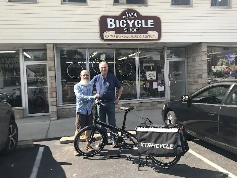 Jim's Bicycle Shop storefront