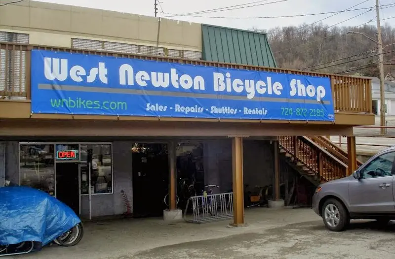 West Newton Bicycle Shop storefront
