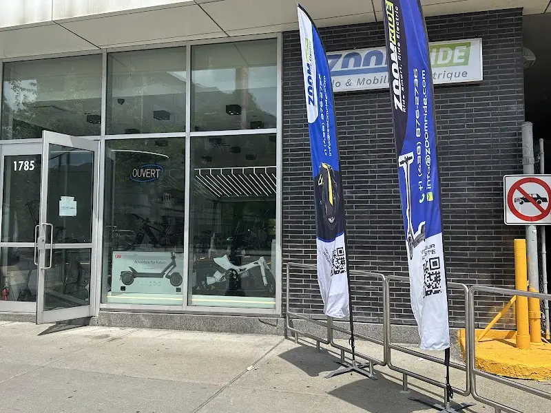 ZoomRide Montréal - Mobilité Électrique Urbaine | Vente de Vélos et Trottinettes Électriques | Gyroroues Électriques storefront