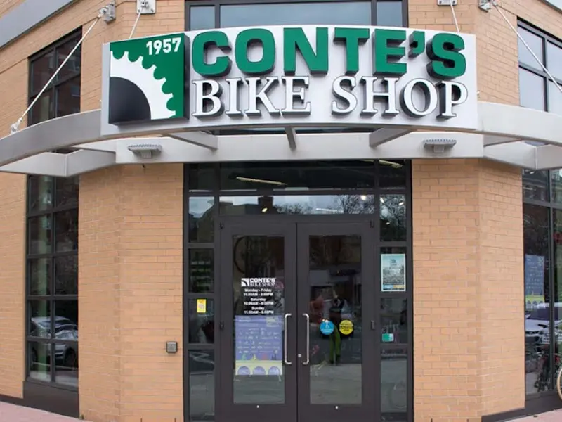 Conte's Bike Shop storefront