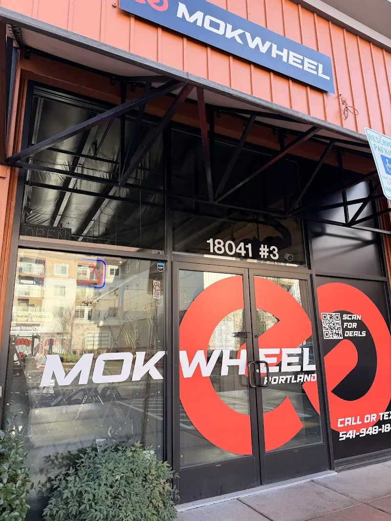Mokwheel E-Bikes storefront