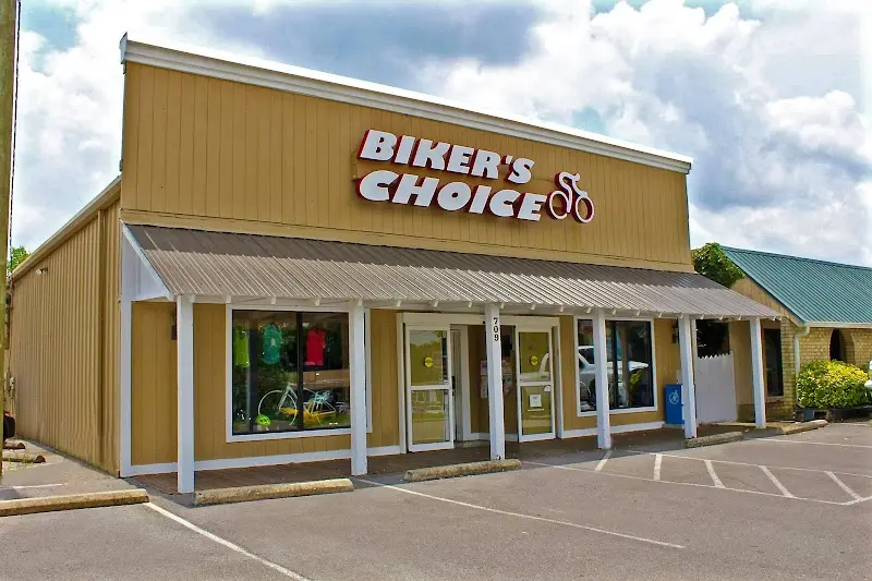 Biker's Choice Bicycle Shop storefront
