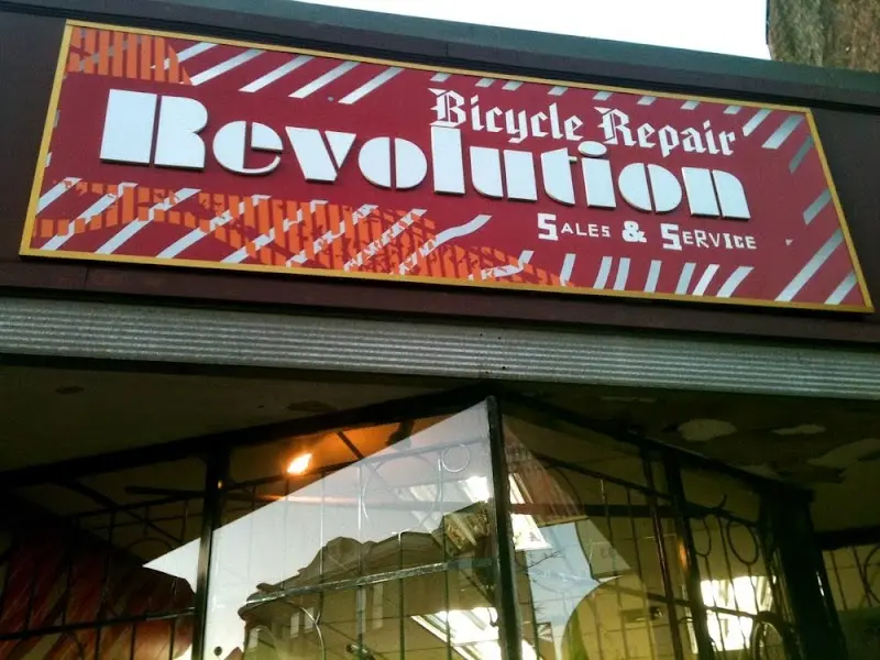Revolution Bicycle Repair storefront