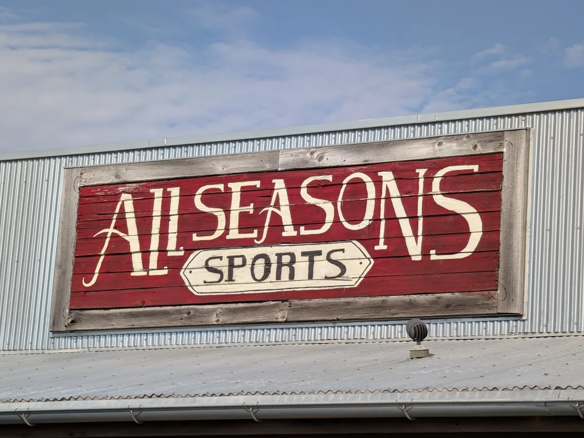 All Seasons Sports storefront