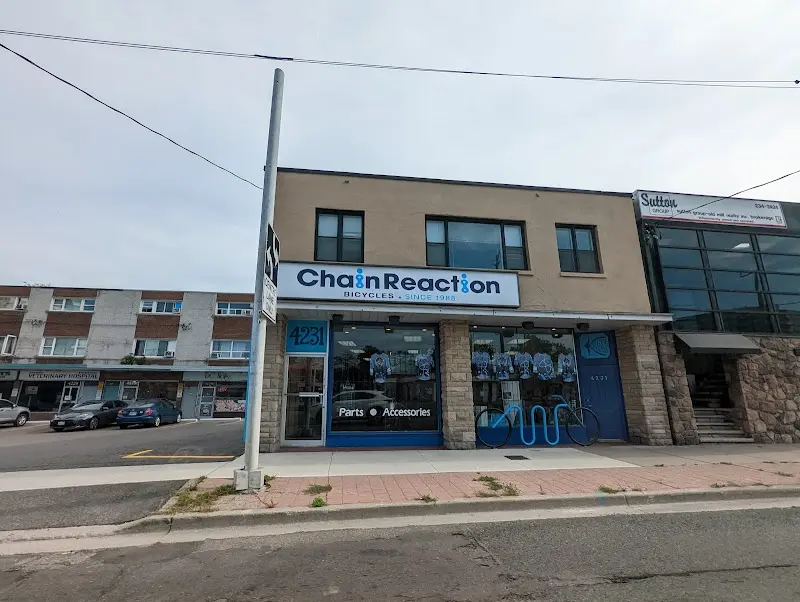 Chain Reaction Bicycles storefront