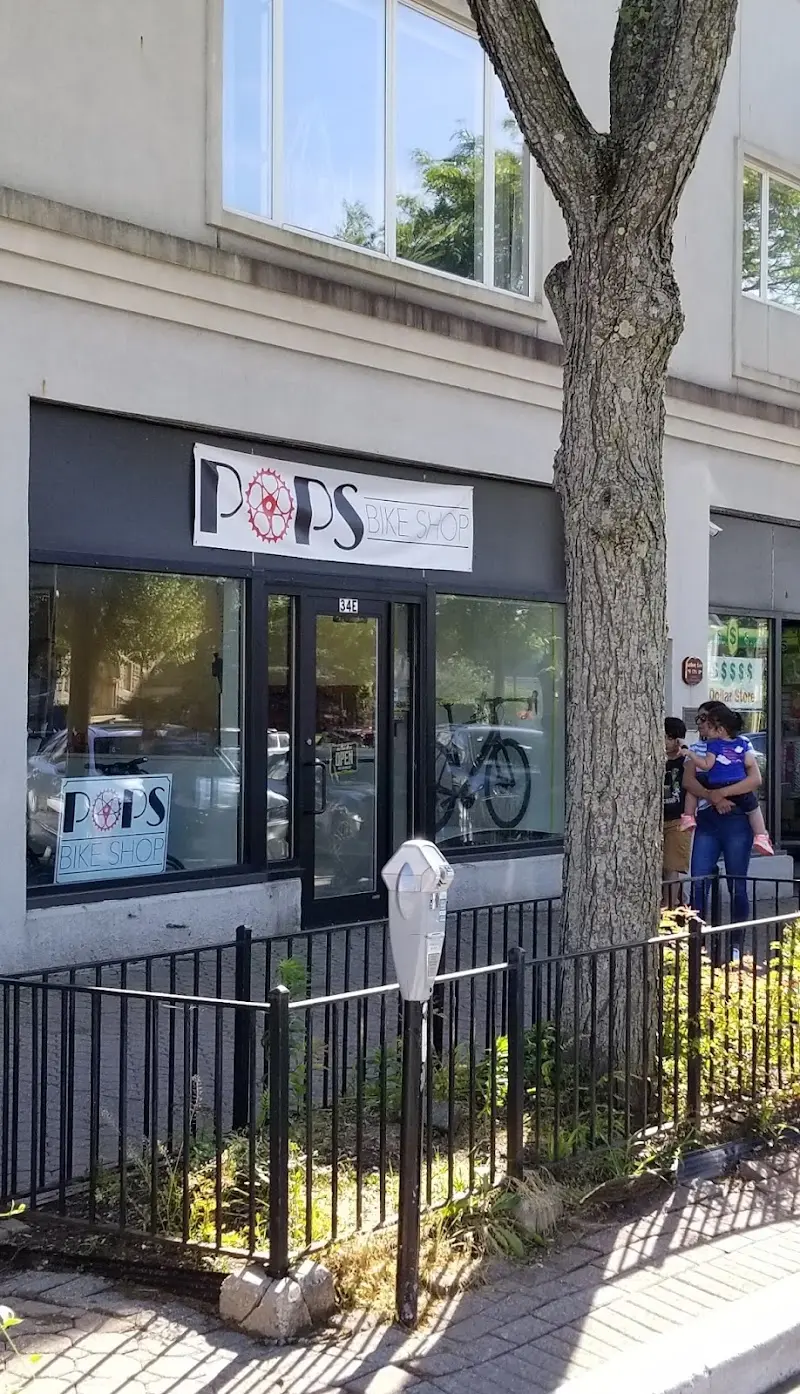 Pops Bike Shop storefront