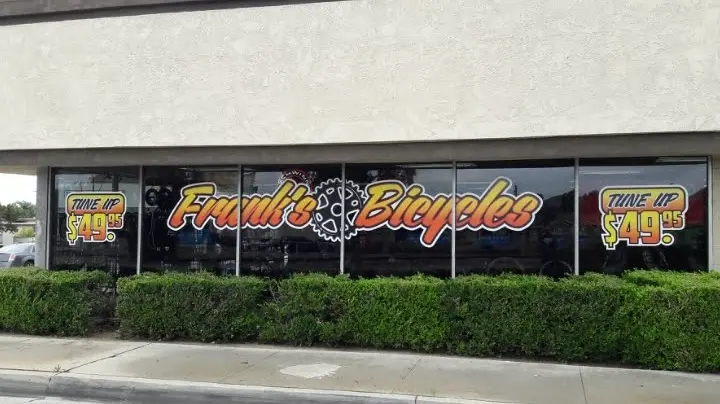 Frank's Bicycles storefront