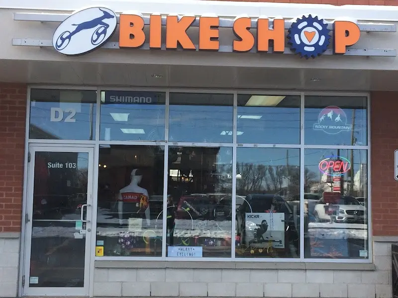 The Velo Love Bike Shop storefront