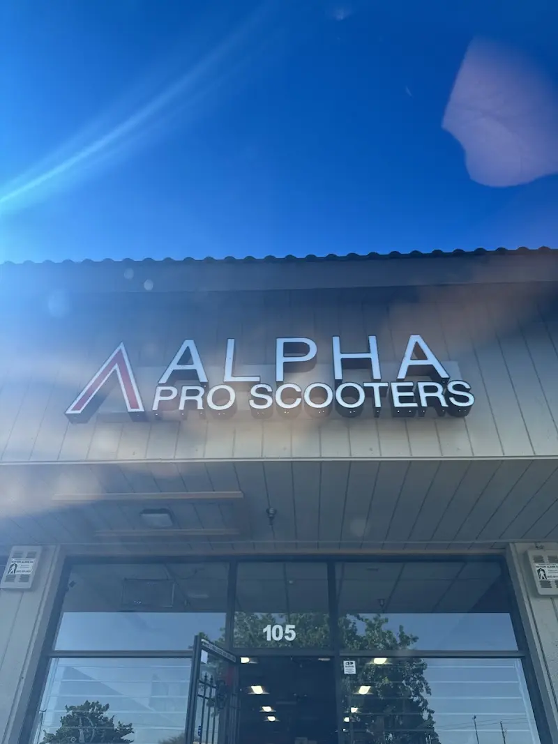 Alpha Pro Scooters storefront