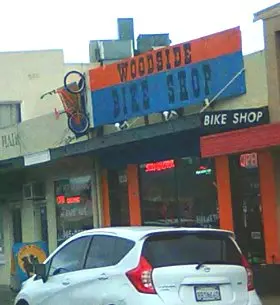 Woodside Bike Shop storefront